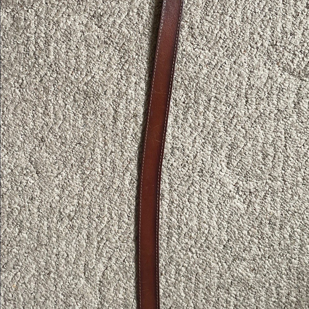 Hilfiger Brown Leather Men's Belt - Picture 10 of 11